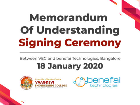 MOU SIGNING CEREMONY BETWEEN VEC AND BENEFAI TECHNOLOGIES