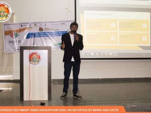 VEC CONDUCTED SMART INDIA HACKATHON 2020, AN INTIATIVE BY MHRD AND AICTE