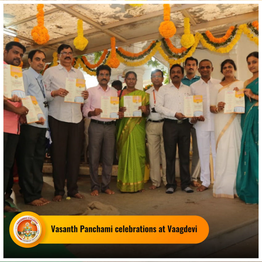 Vasanth Panchami Celebrations at Vaagdevi