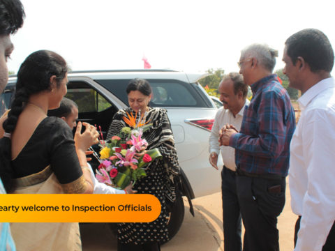 Hearty welcome to Inspection Officials