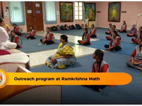 Outreach program at Ramkrishna Math